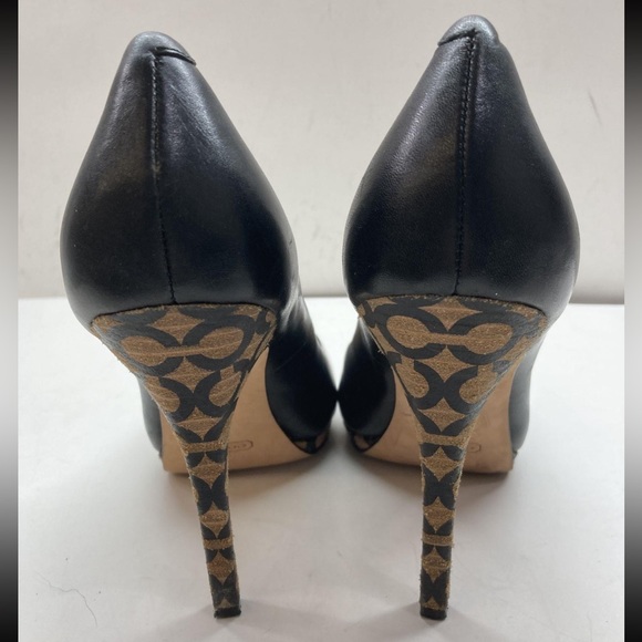 COACH Signature Alexa Black Pumps - Picture 10 of 16